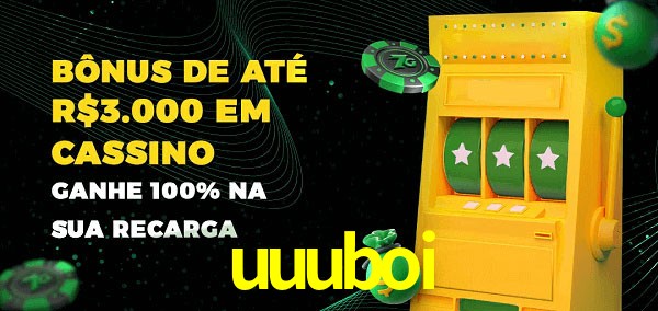 uuuboi melhor bônus de depósito